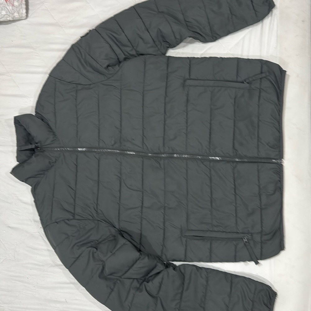 Abercrombie and Fitch  grey puffer jacket